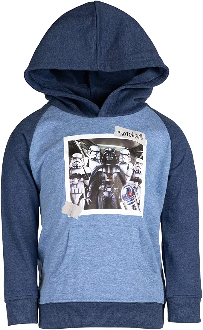 STAR WARS R2-D2 Stormtrooper Darth Vader Fleece Hoodie Toddler to Big Kid