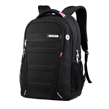 Aspensport Laptop Backpack for School Boy Large Storge fit 15.6＂ Water Repellent