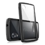Nexus 5 Case - Ringke FUSION Case Free HD FilmDrop ProtectionBLACK Shock Absorption Bumper Premium Hard Case for Google Nexus 5 - EcoDIY Package