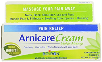 Boiron Arnicare Cream, 2.5 Ounce (Horizontal), Homeopathic Medicine for Pain Relief and Bruises