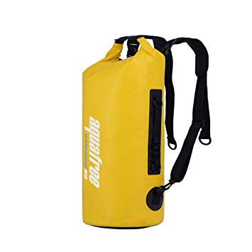 20L 30L 40L Waterproof Dry Backpack with Adjuctive Padded Shoulder Strap Air Valve prefectly for Kayaking Boating Rafting Wwiming Fishing Surfing Diving Snorkeling and all water sport
