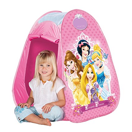 Taaza Garam Princess Pop Up Foldable Tent Roleplay Fairy Castle Doll House Glows In Dark Stars