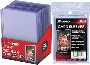 Ultra PRO - Ultimate Collectible Card Protection, Perfect for Storing and Protecting Baseball Cards, Gaming Cards, Sports Cards