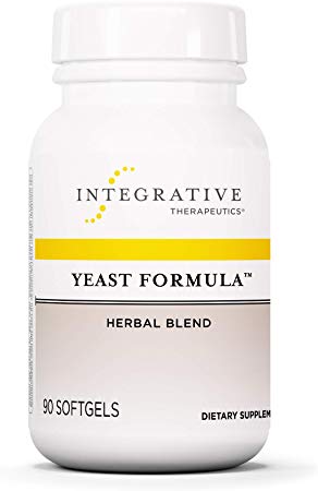 Integrative Therapeutics - Yeast Formula - Herbal Blend - Supports Healthy Yeast Balance - 90 Softgels