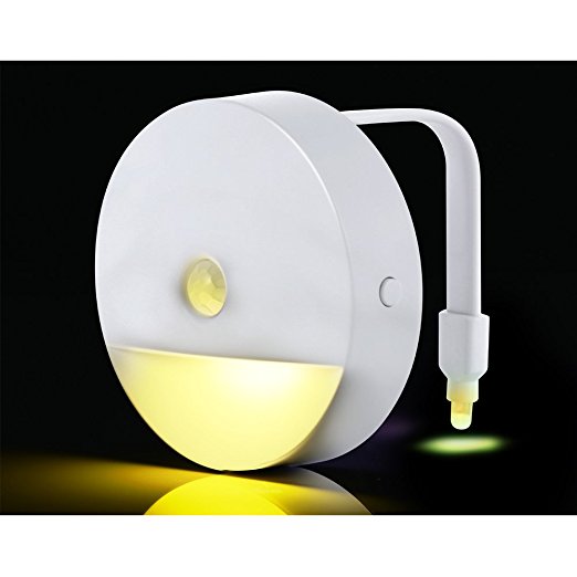 Toilet Light - Sunnest LED Night Light Sensor Light Battery Operated 6 Colors