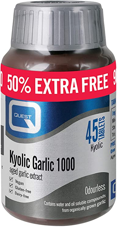 Quest Kyolic Garlic 1000mg - 45 Tablets
