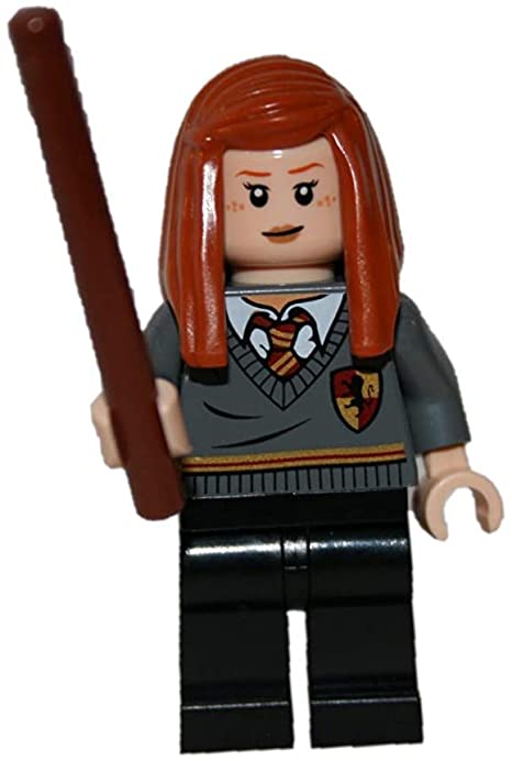 Ginny Weasley Gryffindor with Wand ~Lego Harry Potter Minifigure