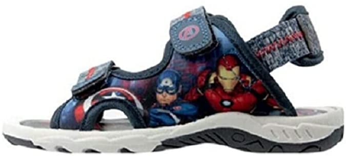 Marvel Boys Spiderman Avengers Sandals Size 8-2