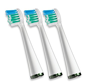 Waterpik Sensonic Toothbrush Compact Brush Head, SRSB-3W