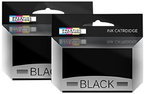 Prestige Cartridge HP 301XL Ink Cartridges for Deskjet 105020503050- Black Pack of 2