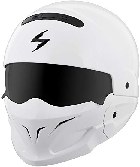 Scorpion Covert Helmet (Medium) (White)