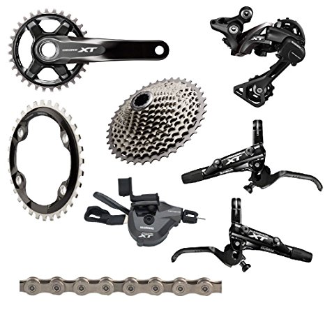 Shimano XT 8000 175mm Complete Groupset with Brakes