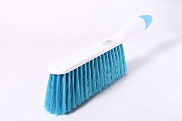 CoolHome Bed Sheets Debris Cleaning Brush Soft Bristle Clothes Desk Sofa Dust Small Particles Hair Remover (Blue)