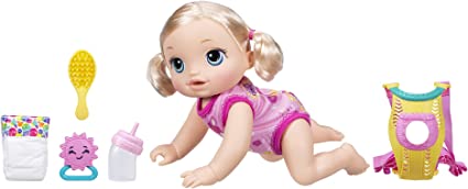 Baby Alive Baby Go Bye Bye Doll (Blonde)