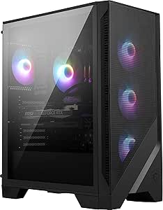 MSI Codex Z2 Gaming Desktop: AMD R7-8700F, GeForce RTX 4060 Ti, 32GB DDR5, 1TB m.2 NVMe SSD, USB Type-C, VR-Ready, Windows 11 Home : A8NUD-268US