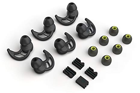 Replacement Silicone Earbuds Tips 3 Pairs, Size M, for Phaiser BHS-730 and Other in Ear Headphones Earphones M