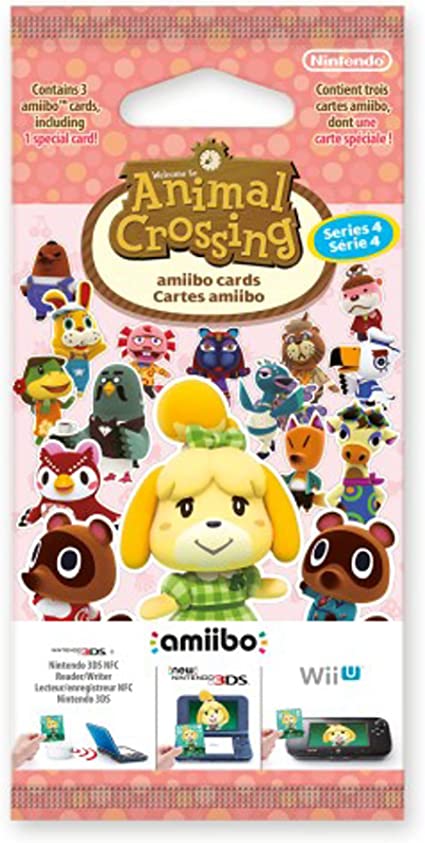 Animal Crossing: Happy Home Designer Amiibo Cards Pack - Series 4 (Nintendo 3DS/Nintendo Wii U)