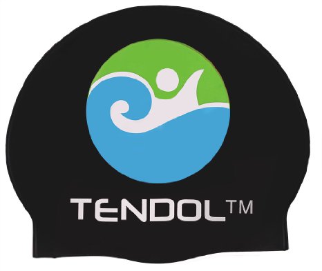 TendolTM Silicone Swimming Caps For Men Women and Children High Quality