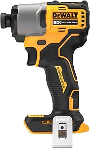 DEWALT 20V MAX* 1/4 in. Brushless Cordless Impact Driver (Tool Only) (DCF840B)