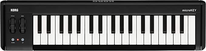 Korg microKEY2-37 - Key iOS-Powerable USB MIDI Controller with Pedal Input