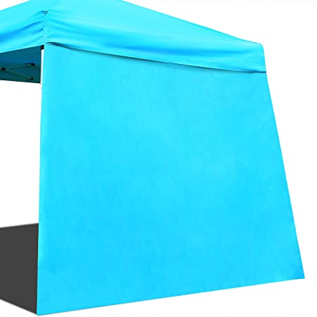 Ohuhu Wall Panel Accessory, Sidewall for Slant Leg Canopy Tent (10'x10' Base 8'x8' Top), Blue