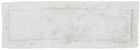 HygroSoft Fast Drying and Absorbent Bath Rug, 21 by 60-Inch, White
