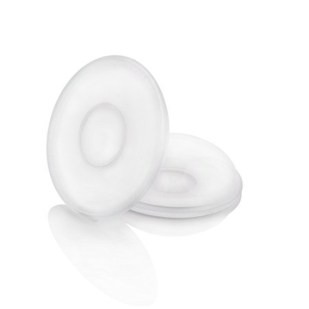 Breast Shells|Nursing Cups|Breastmilk collection shells|Comfortably Soft and Flexible Silicone Material For Sore Or Inverted Nipples|Reusable | 2-pack