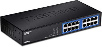 TRENDnet 16-Port Gigabit Green Net Switch, TEG-S16DG