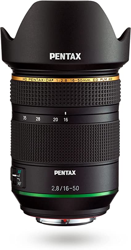 Pentax HD Pentax 16-50mm F2.8ED PLM AW Large-Aperture Standard Zoom Lens [High-Speed AF] [High-Performance HD Coating] [Dust-Proof/Weather-Resistant Construction] [Circular Diaphragm] (28030)