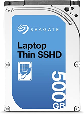 (Old Model) Seagate 500GB Gaming SSHD Sata 8GB NAND Sata 6Gb/s 2.5-Inch Internal Bare Drive (ST500LM000)