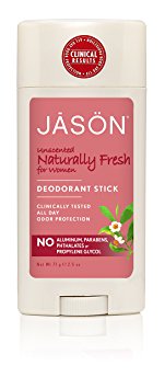 JASON Unscented Deodorant For Women, 2.5 Ounce