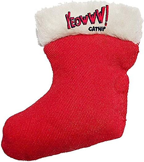 Yeowww! Duckyworld 100% Organic Flower Leaf Catnip Cat Toy Christmas Stocking