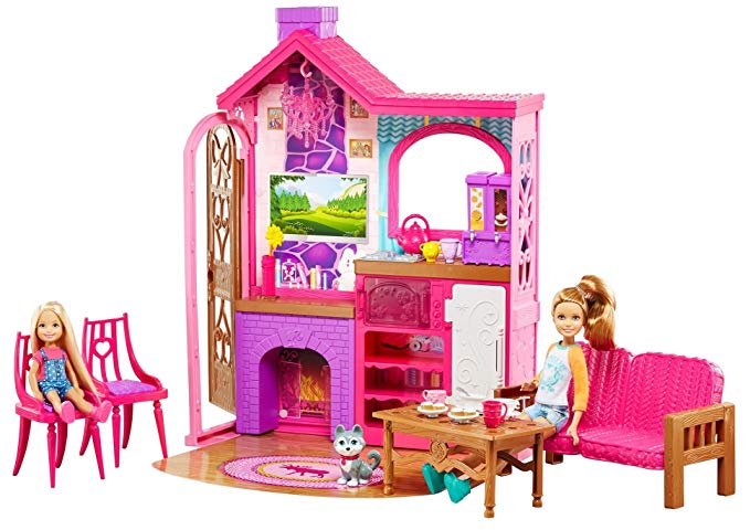 Barbie Camping Fun Cabin Set