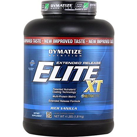 Dymatize Nutrition Extended Release Elite Rich Vanilla 2.2-Pounds