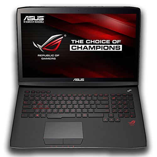 CUK ASUS ROG G751JL Full HD 17 Inch Gaming Laptop (Intel Core i7-4720HQ, 32 GB, 128GB SSD   1TB HDD, Black) with NVIDIA GTX 965M Windows 10 Gamer Notebook PC Computer