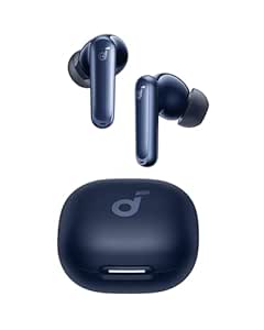 soundcore P40i, Noise Cancelling Wireless Earbuds, Adaptive Noise Cancelling, Heavy Bass,3D sound, Gaming mode,60H Playtime, 2-in-1 Case and Phone Stand, IPX5, Wireless Charging, Bluetooth 5.3