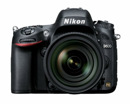 Nikon D600 24.3 MP CMOS FX-Format Digital SLR Camera with 24-85mm f/3.5-4.5G ED VR AF-S Nikkor Lens (OLD MODEL)
