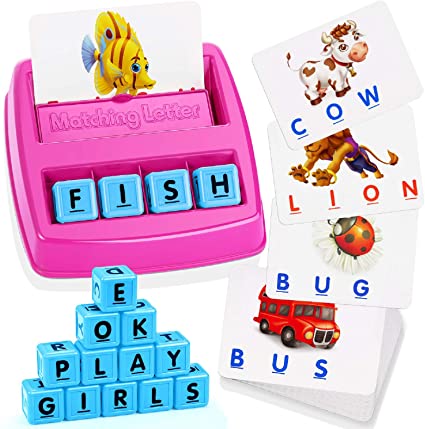 ATOPDREAM TOPTOY Matching Letter Game for Kids - Best Gifts Educational Toys