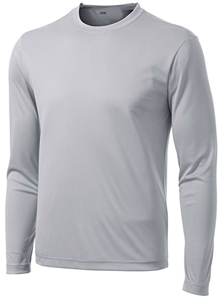 DRI-EQUIP Long Sleeve Moisture Wicking Athletic Shirts