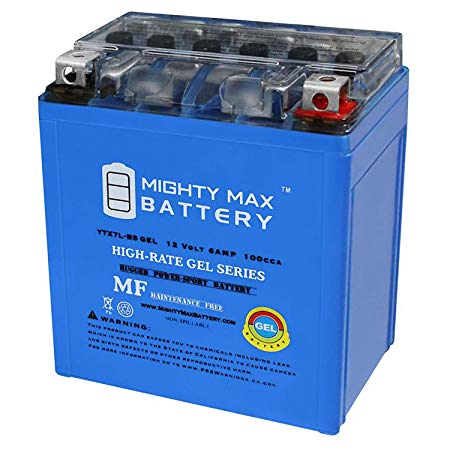 Mighty Max Battery 12V 6AH 100CCA Gel Battery for Honda 250 CBR250R 2011-2013 Brand Product