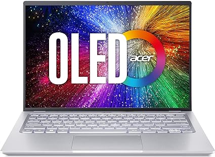 Acer Swift 3 OLED Intel Evo Thin & Light Laptop | 14" OLED 2880x1800 | Intel Core i5-12500H | Intel Iris Xe Graphics | 8GB LPDDR5 | 512GB SSD | Killer Wi-Fi 6E AX1675 | Windows 11 Home | SF314-71-51NN