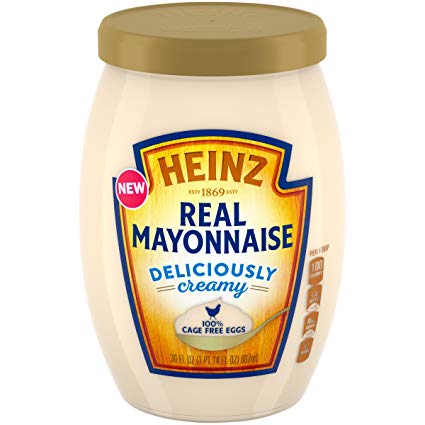 Heinz Real Mayonnaise, 30 fl oz Jar