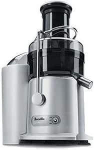 Breville Juice Fountain Plus Electric Juicer (Black & Silver)