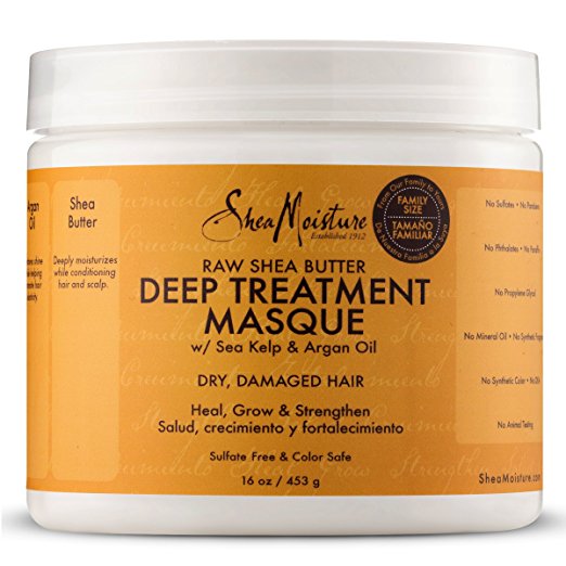 SheaMoisture Raw Shea Butter Deep Treatment Masque,Family Size,16 oz.