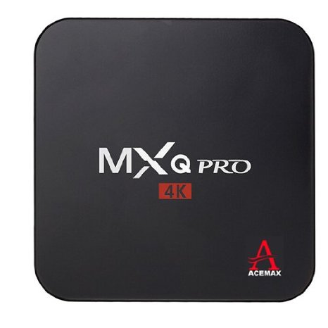 2016 New Arrival ACEMAX MXQ Pro 4K Kodi TV Box Streaming Media Player DLNA Miracast S905 Quad Core