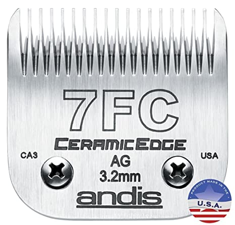 Andis Company CE Professional Detachable Clipper Blade for Animal & Pet Grooming - Size # 7FC