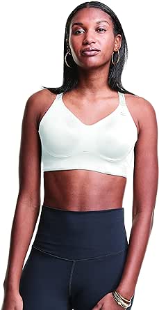 Champion womens Racerback Sports Bra,moisture-wicking Athletic Sports Bra With Adjustable Straps