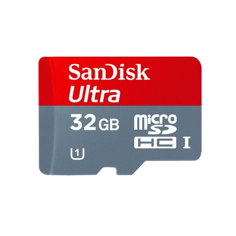 Sandisk 32GB Ultra Micro SD HC with Adapter SDSDQU-032G-U46A