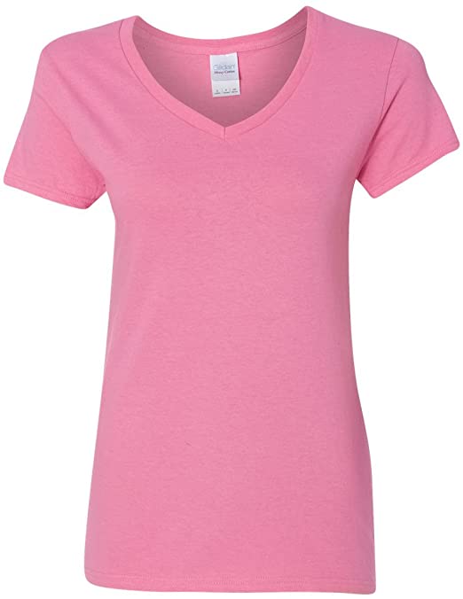 Gildan - Heavy Cotton Women’s V-Neck T-Shirt - 5V00L