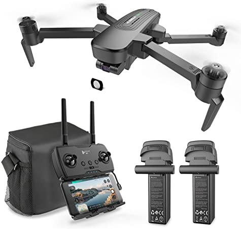 Hubsan ZINO Pro  drone with 4k camera for Adults,39Mins Flight GPS RC Quadcopter with Brushless Motors, Auto Return, Altitude Hold, 5.8G WiFi FPV 8KM Transmission with a bag and two batteries.